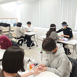 ネイリスト3級校内試験