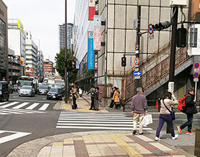 スクランブル交差点