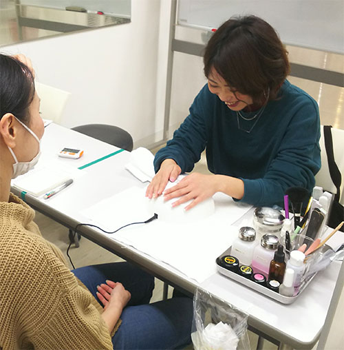 マンツーマン指導風景2