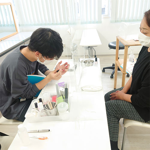 講師による直接指導1