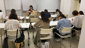 フットケア理論検定試験風景