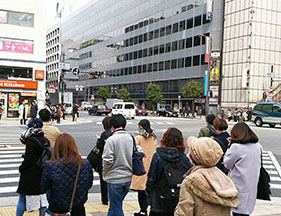 スクランブル交差点